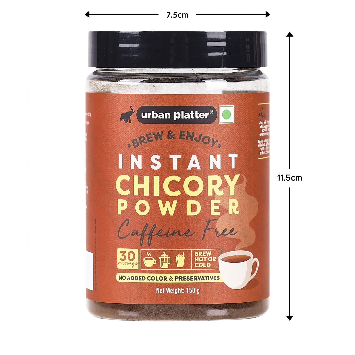 Urban Platter Instant Chicory Root Powder - 150 gms