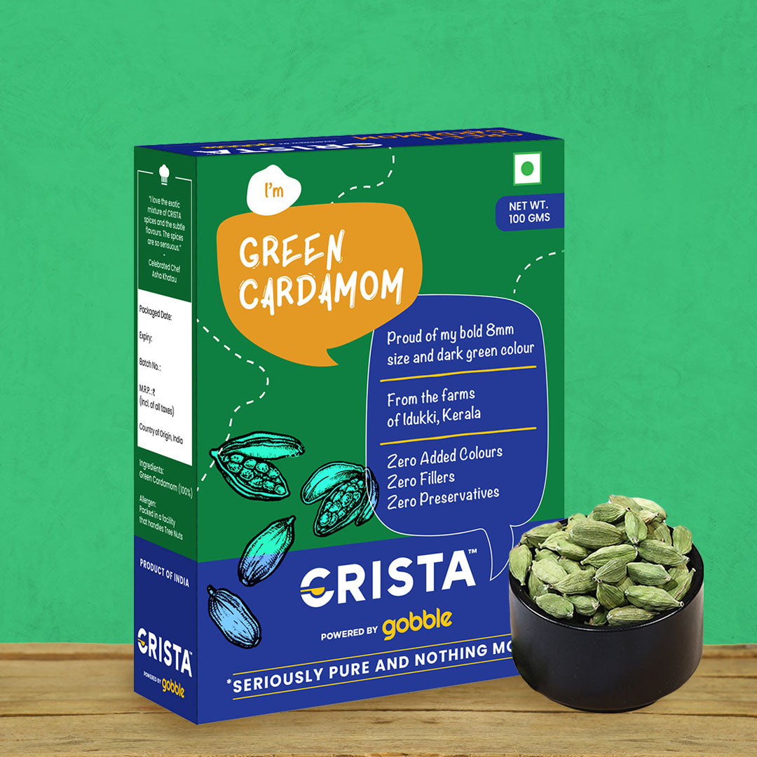 CRISTA Green Cardamom