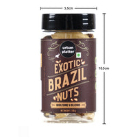 Urban Platter Brazil Nuts - 100 gms