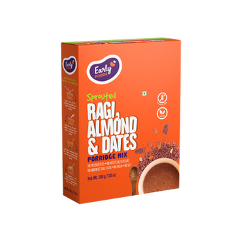 Sprouted Ragi Almond Date Porridge Mix