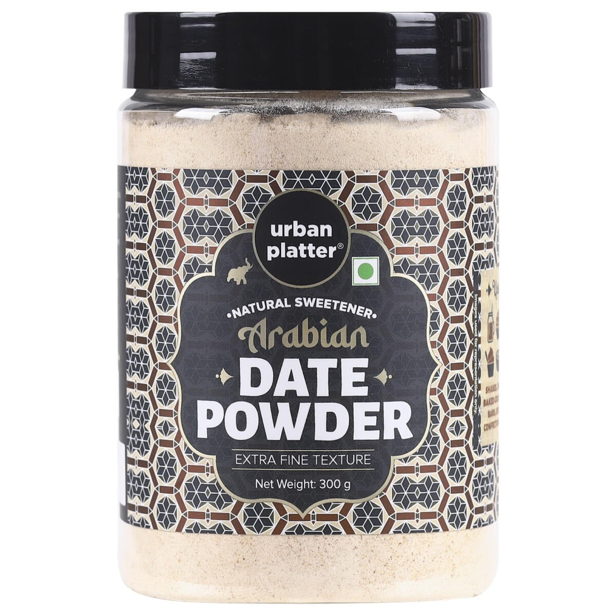 Urban Platter Dried Date Powder - 300 gms - Veeha Foods