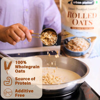 Urban Platter Rolled Oats - 500 gms