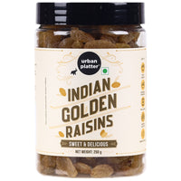 Urban Platter Indian Golden Raisins - 250 gms