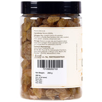 Urban Platter Indian Golden Raisins - 250 gms