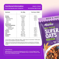 High Protein Super Rolled Oats Chocolate