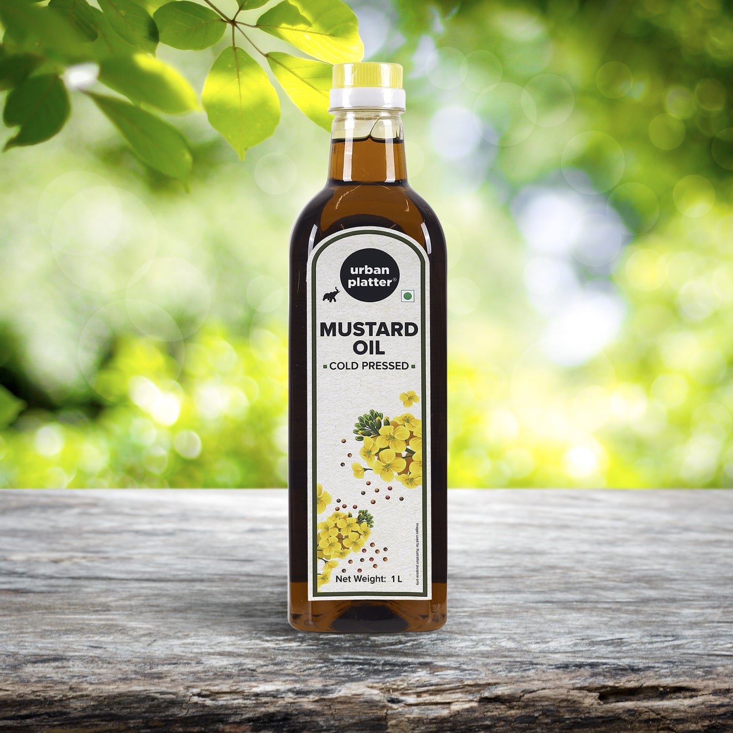 Urban Platter Cold Pressed Mustard Oil - 1 Liter