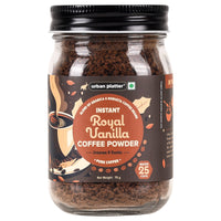 Urban Platter Instant Royal Vanilla Coffee Powder - 75 gms