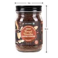 Urban Platter Instant Royal Vanilla Coffee Powder - 75 gms