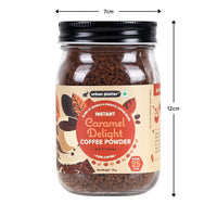 Urban Platter Instant Caramel Delight Coffee Powder - 75 gms