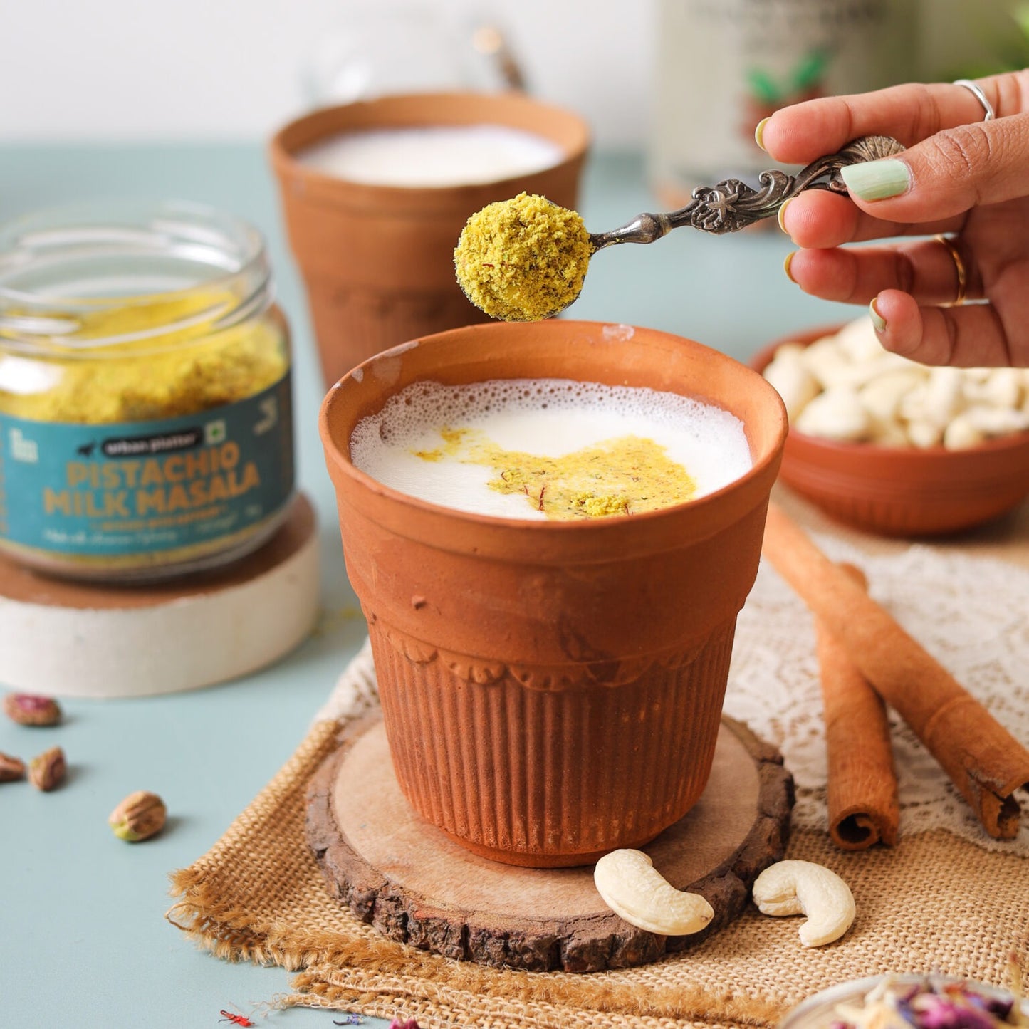 Urban Platter Pistachio Milk Masala - 100 gms