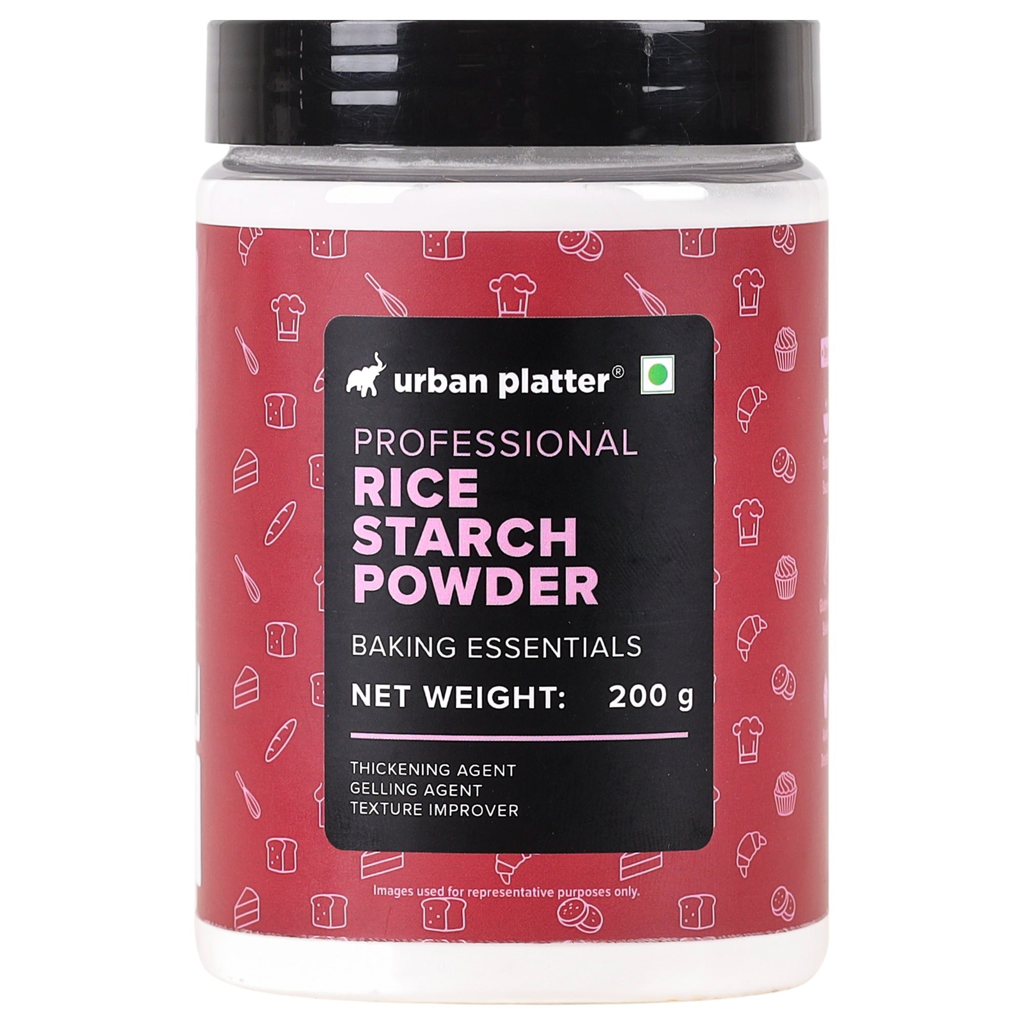 Urban Platter Rice Starch Powder - 200 gms - Veeha Foods