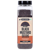 Urban Platter Whole Black Mustard seeds - 600 gms