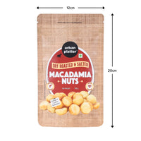 Urban Platter Roasted Salted Macadamia Nuts - 100 gms