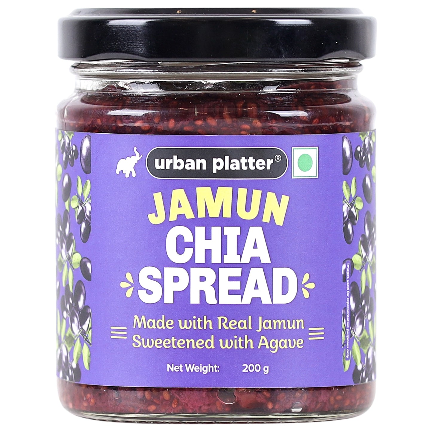 Urban Platter Jamun Chia Spread - 200 gms