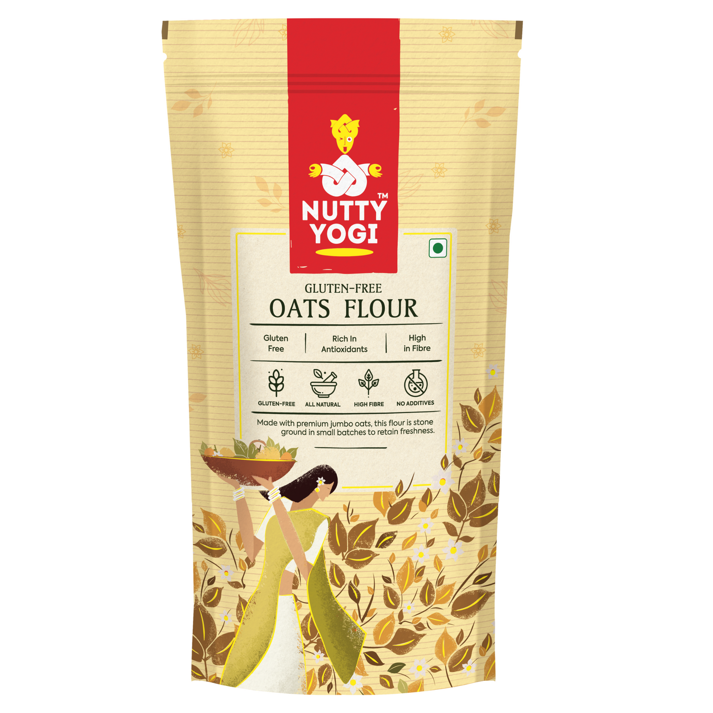 Nutty Yogi Oats Flour