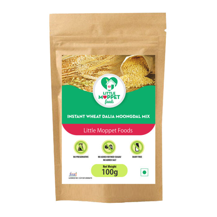 Instant Wheat Dalia Moongdal Mix Trial Pack [100G]