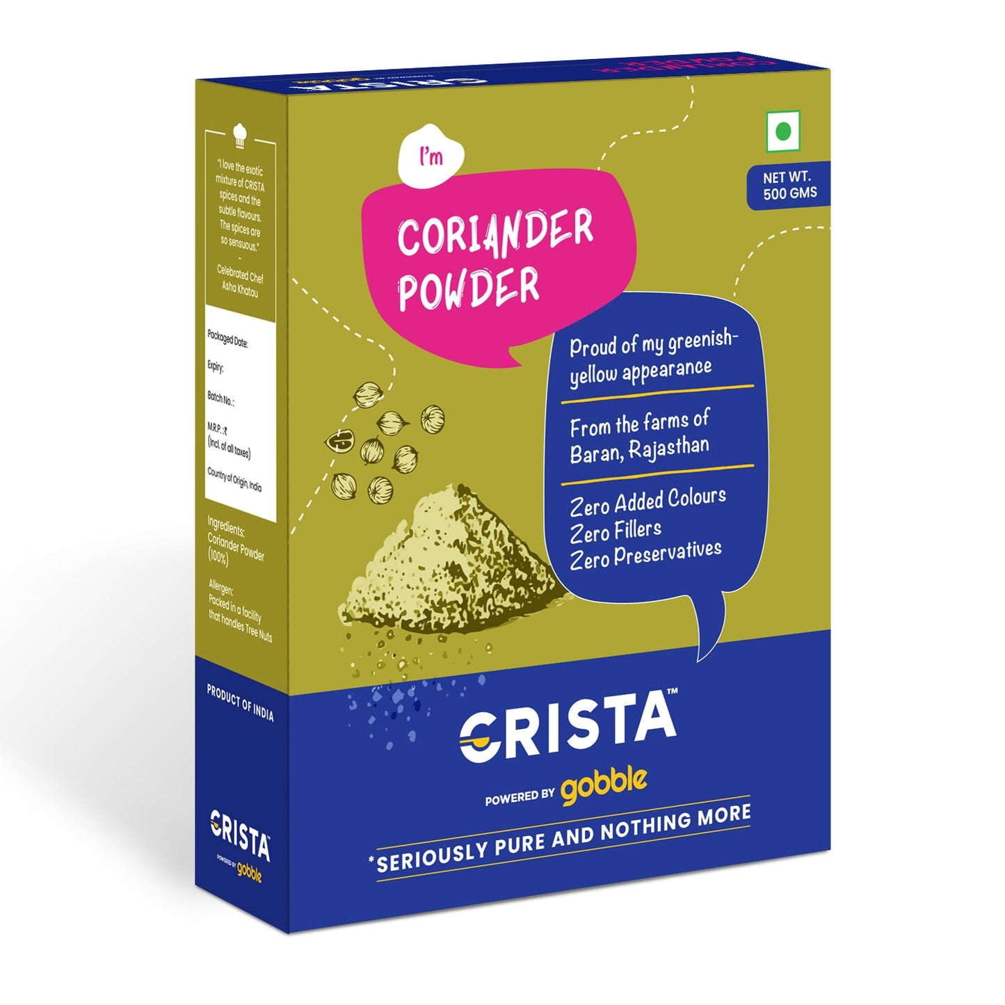 CRISTA Coriander Powder 100 gm