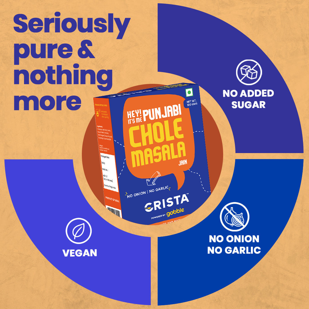 CRISTA Jain Punjabi Chole Masala