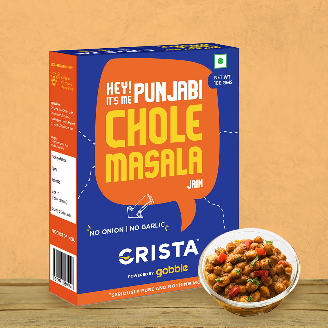 CRISTA Jain Punjabi Chole Masala