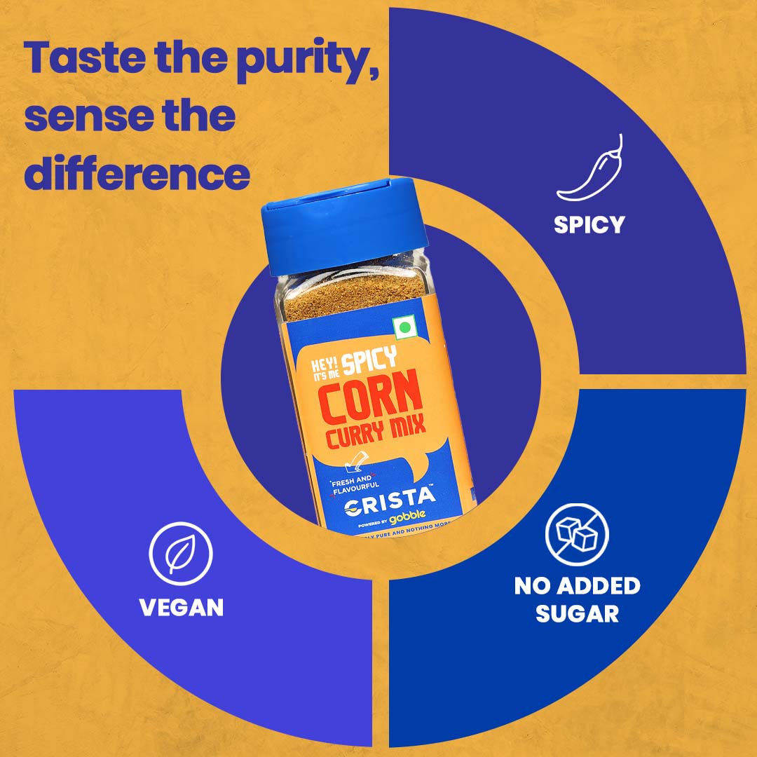 CRISTA Spicy Corn Curry Mix