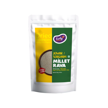 Early Foods Jowar Millet Rava - 250 gms - Veeha Foods