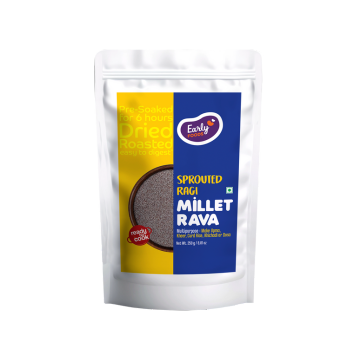 Sprouted Ragi Millet Rava