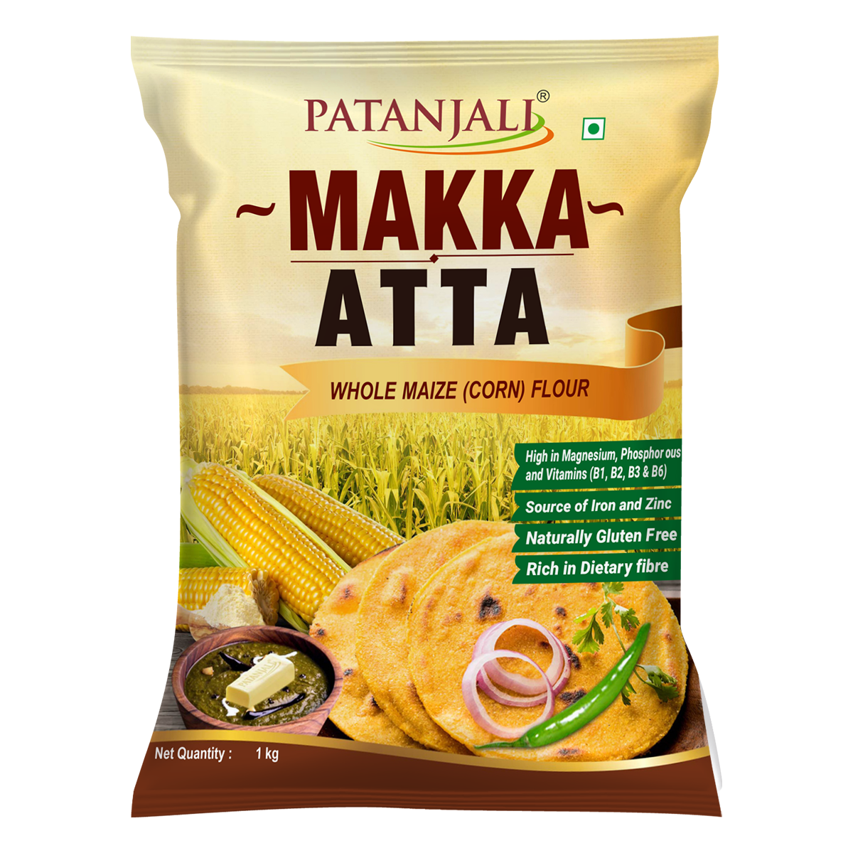 Patanjali Maize Atta