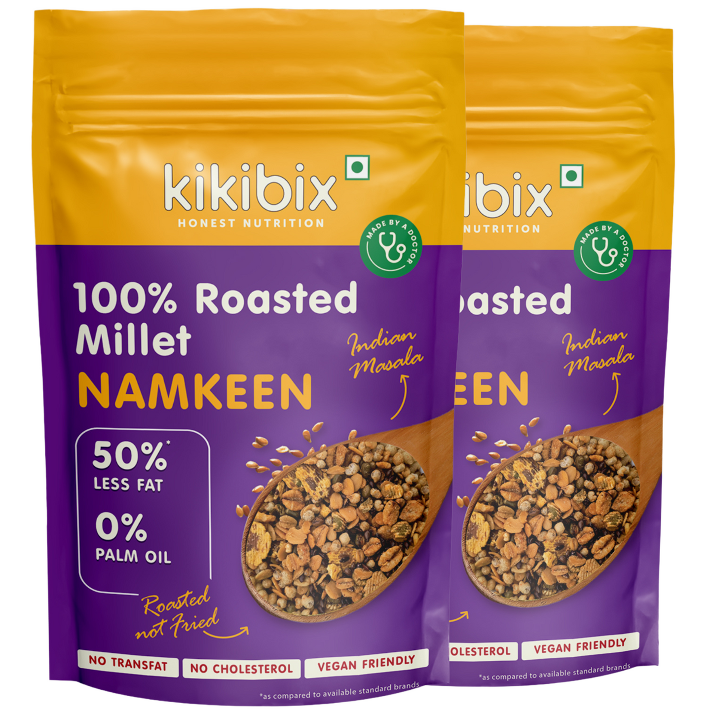 100% Roasted Millet Namkeen