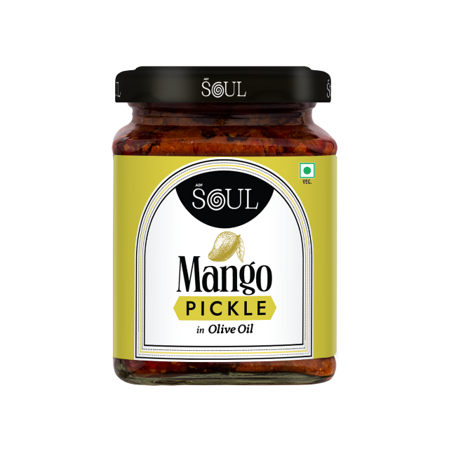 Mango Pickle in Olive Oil