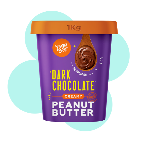 Creamy Dark Chocolate Peanut Butter with Probiotics 1kg