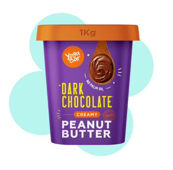 Creamy Dark Chocolate Peanut Butter with Probiotics 1kg