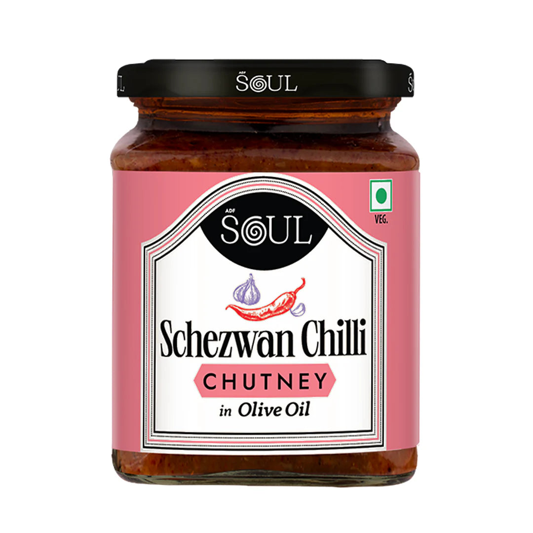 Schezwan Chilli Chutney in Olive Oil