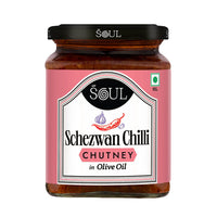 Schezwan Chilli Chutney in Olive Oil