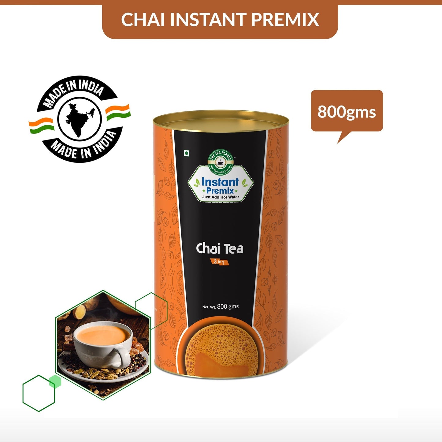 Chai Tea Premix (3 in 1)