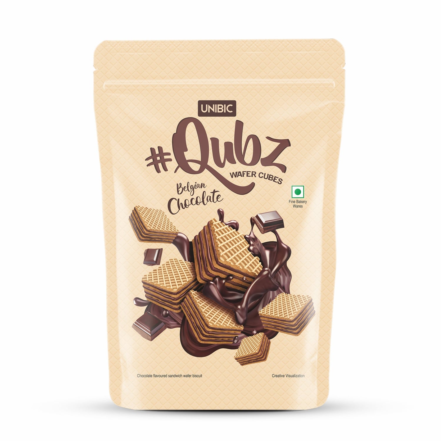 Qubz Belgian Chocolate 150g