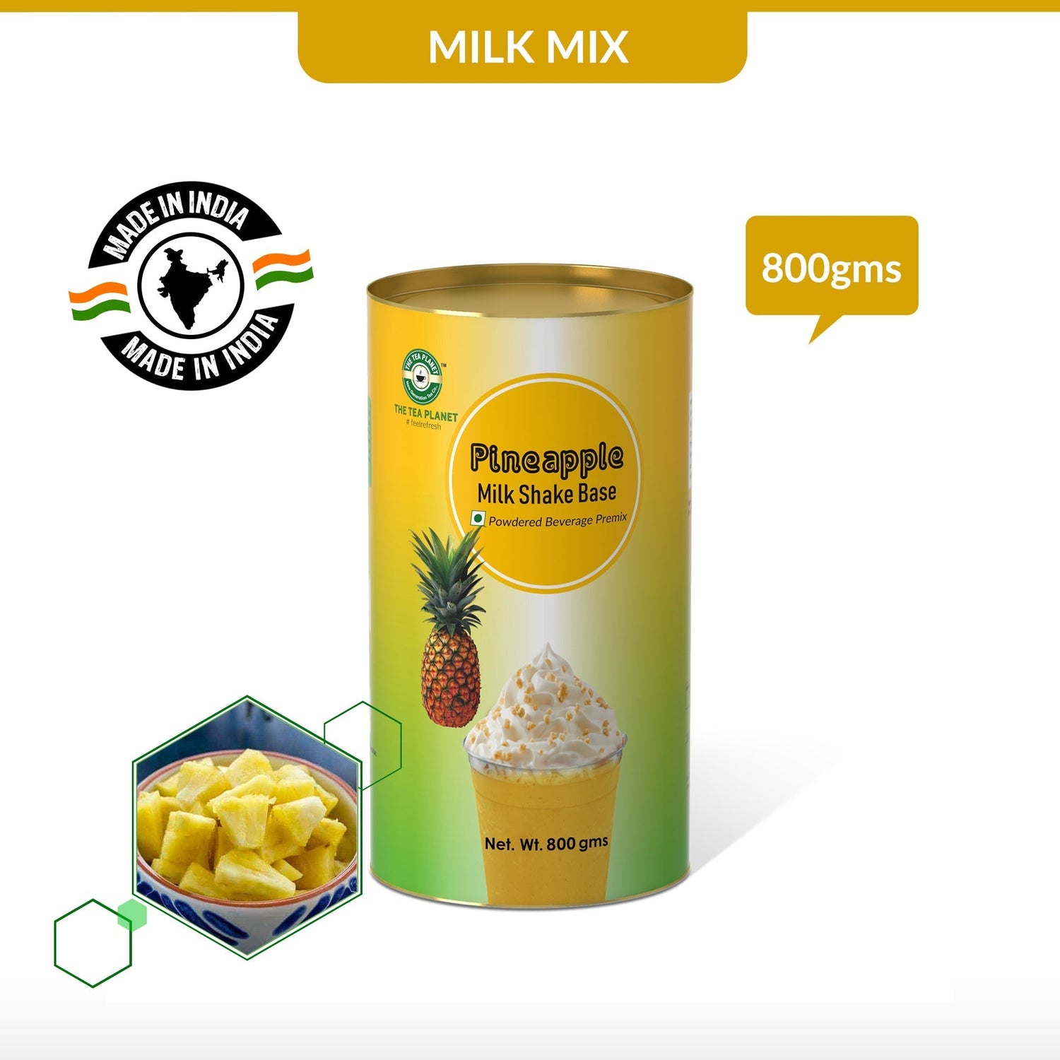 Pineapple Milkshake Mix