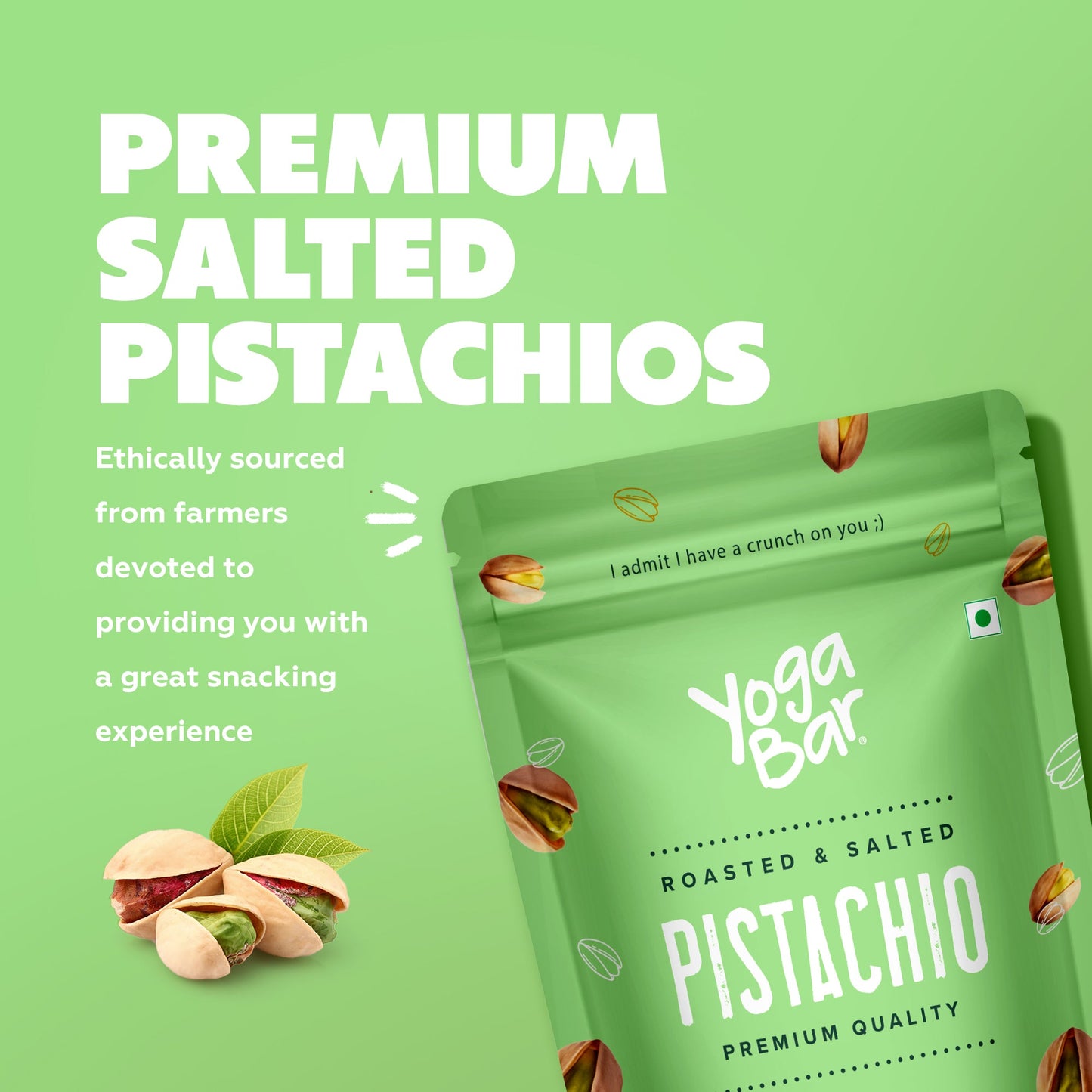 Roasted & Salted Pistachios 200g