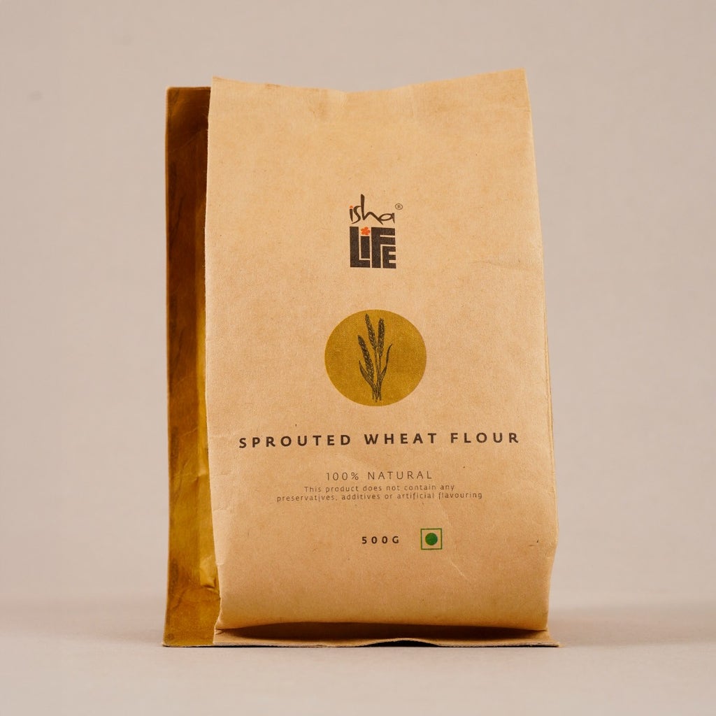 Sprouted Wheat Flour, 500 gm