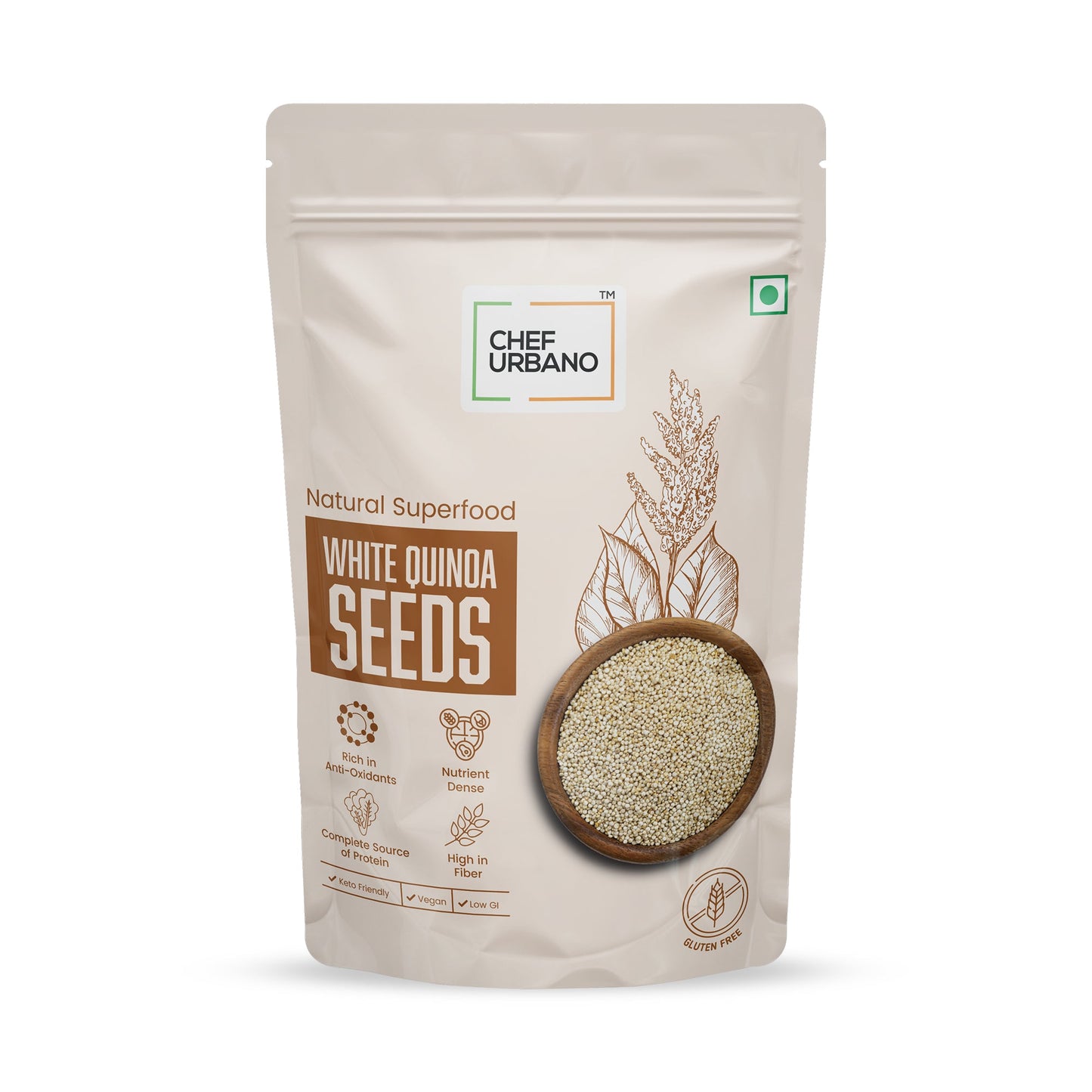 Chef Urbano White Quinoa 500 Gms