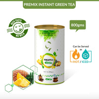 Pineapple Flavored Instant Green Tea