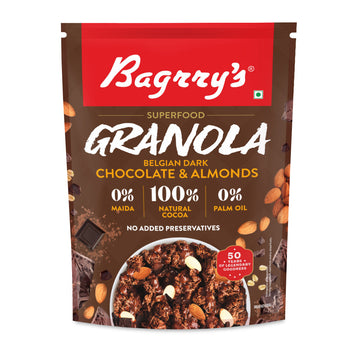 Granola - Belgian Dark Chocolate & Almonds, 400g