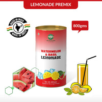 Watermelon & Basil Lemonade Premix - 400 gms