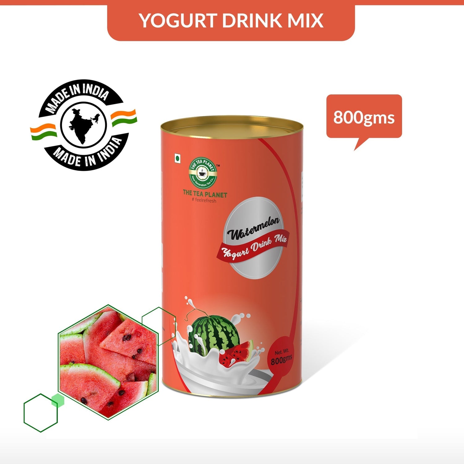 Watermelon Flavored Lassi Mix