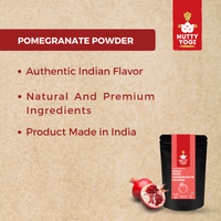 Nutty Yogi Spray Dried Pomegranate Powder - 100 gm