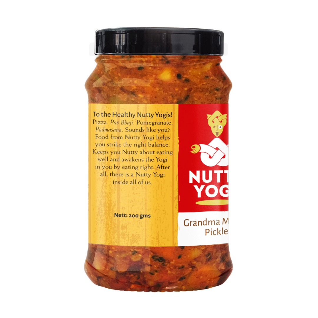 Nutty Yogi Grandma Mango Pickle 200g