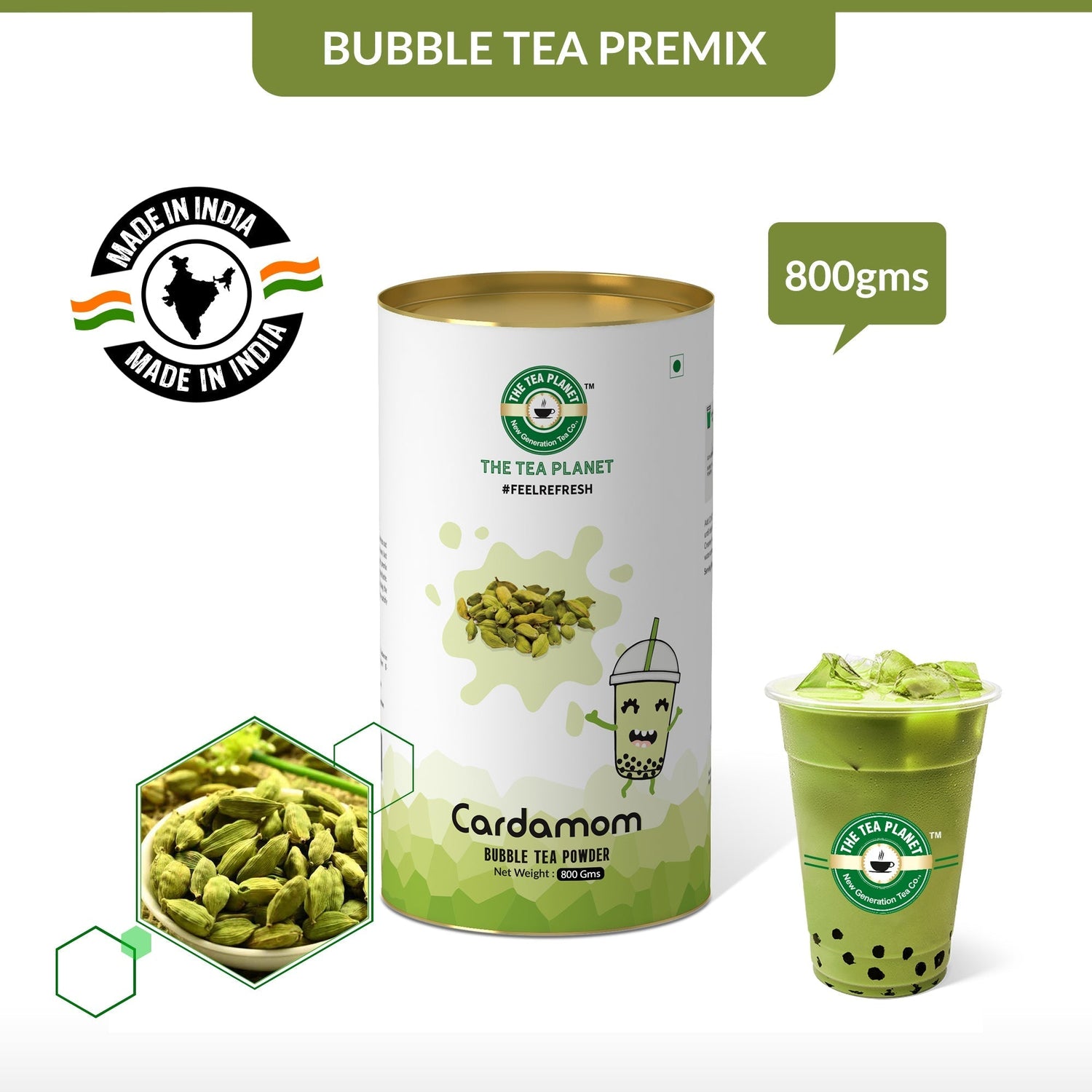 Cardamom Bubble Tea Premix