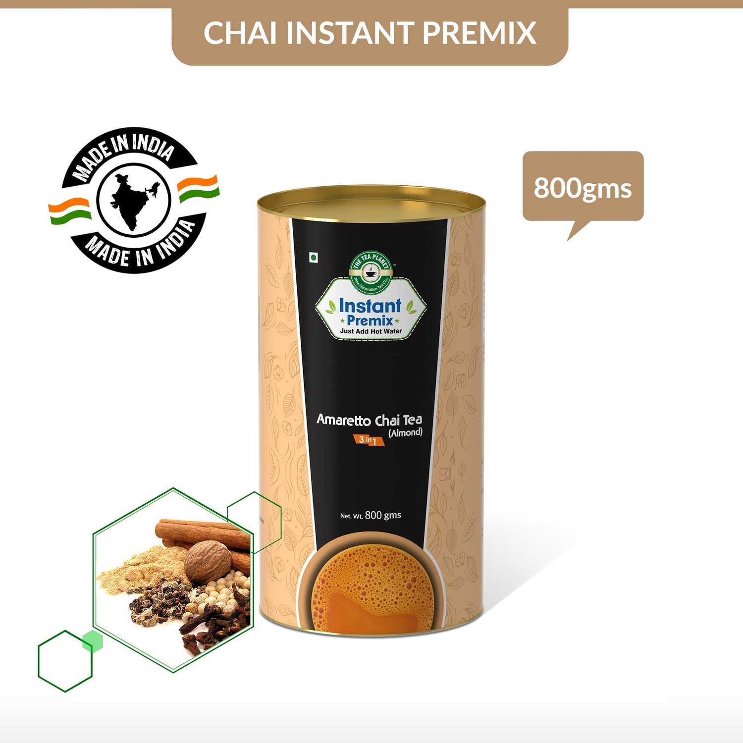 Amaretto Chai Tea (Almond) (3 in 1)