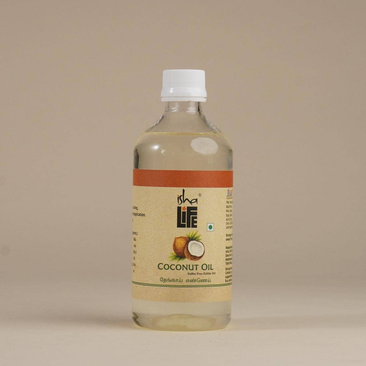 Coconut Oil, 500 ml.