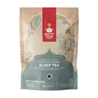 Nutty Yogi Sleep Tea - Green Tea Blend with Chamomile, Lavender, Ashwagandha - 50g