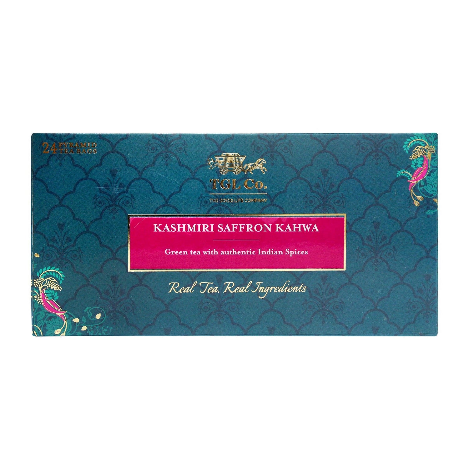 Kashmiri Saffron Kahwa Green Tea - Bags / Loose Leaf